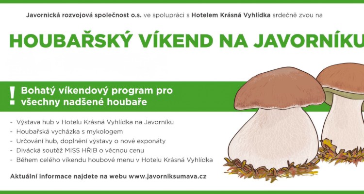 Houbařský víkend na Javorníku